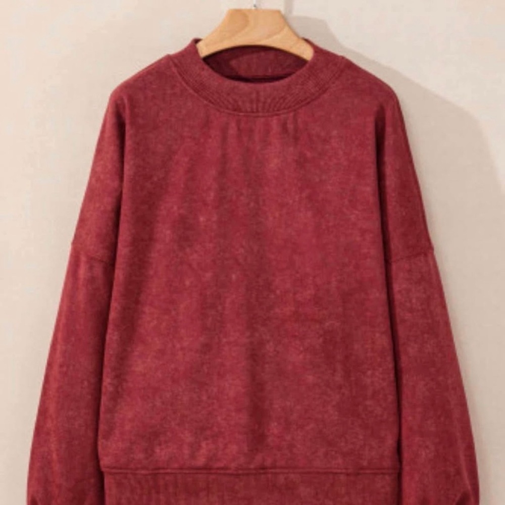 Women's Red Crewneck